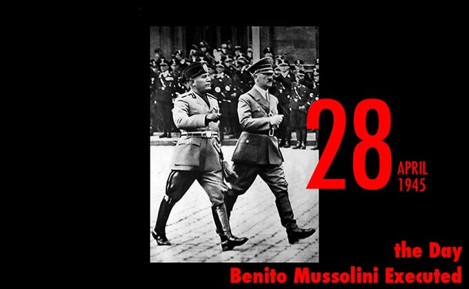 4月28日はイタリアの独裁者ムッソリーニが処刑された日！ 死体は逆さ吊りにされ市民に公開の画像1