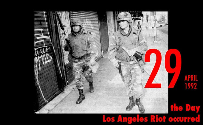 4月29日は「1992年ロサンゼルス暴動」が勃発した日！ 黒人を暴行した白人警官への無罪判決にマイノリティ市民が激怒！の画像1