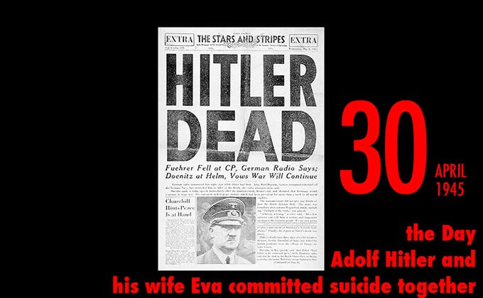 4月30日は独裁者アドルフ・ヒトラーが自決した日！ 愛人との結婚と心中、世界史上空前の暴君の最期の画像1