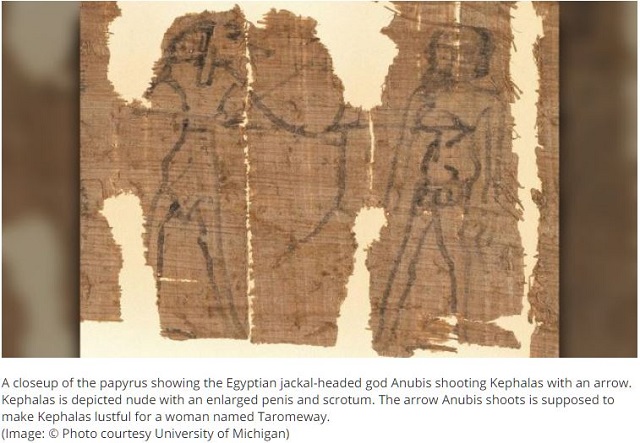 古代エジプトの恋のおまじないが超エロいと判明! 「強調したペニスと陰嚢が…」研究者赤面のヌードも!の画像1