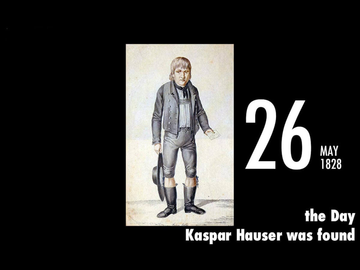 5月26日は19世紀の野生児 カスパー ハウザー が発見された日 16歳まで座敷牢に閉じ込められ 世継ぎ問題の犠牲者か