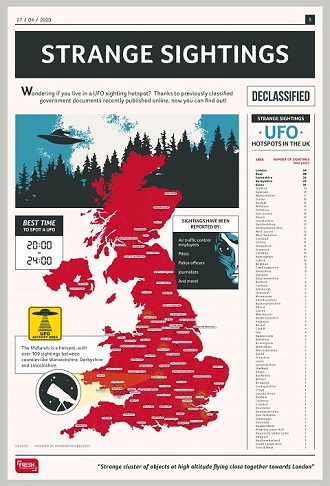 イギリスのX-ファイル機密解除「UFOが出る場所トップ10」判明! 約50年の貴重データで衝撃事実が!の画像3