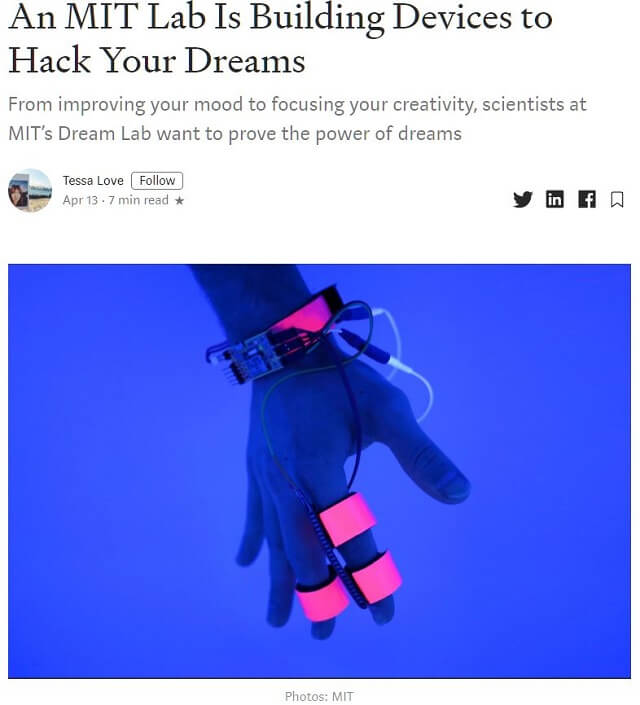 MITが夢をハッキングするデバイスを開発! 内容操作で飛んで歌ってSEXも… 「VRより優れている」研究者断言!の画像1