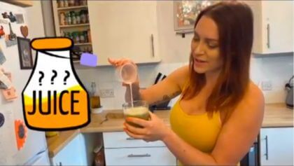 「精液スムージー」がコロナを撃退!? 免疫力UPのため精液を愛飲する女!の画像2