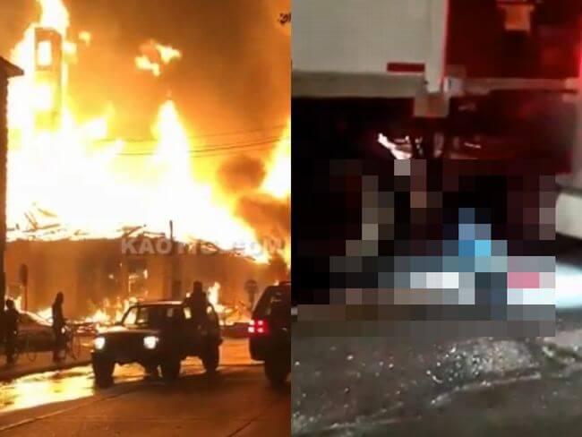 【閲覧注意】米デモの報じられない激ヤバ映像次々流出! 火だるま、轢き殺し、高齢者を消化器で… 正義が失われた地獄の街!の画像1