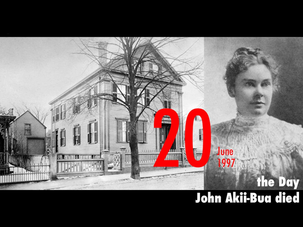 6月日は全米の話題となった両親殺し事件の容疑者リジー ボーデンの無罪が確定した日