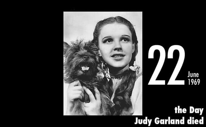 6月22日は映画『オズの魔法使』のドロシー役で知られるジュディ・ガーランド死亡した日！ 子役時代からセックスとドラッグに溺れ...の画像1