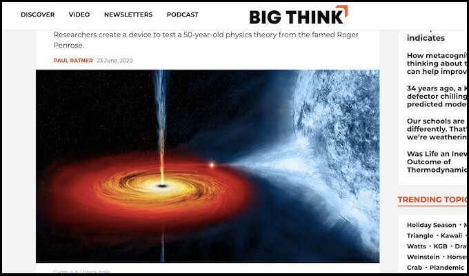 宇宙人はブラックホールから大量のエネルギーを略奪している! 世界的物理学者の仮説を遂に証明「音波に奇妙な変化」の画像2