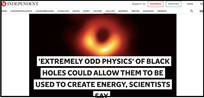 宇宙人はブラックホールから大量のエネルギーを略奪している！ 世界的物理学者の仮説を遂に証明「音波に奇妙な変化」の画像1