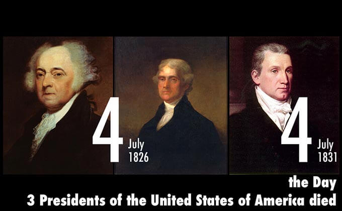 7月4日アメリカ独立記念日は、3人の合衆国大統領が死んだ日！の画像1