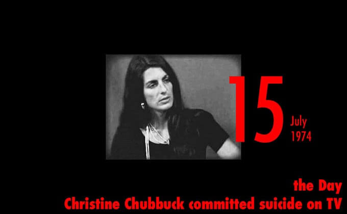 7月15日は米ニュースレポーターのクリスティン・チュバックが生放送中に拳銃自殺した日！の画像1