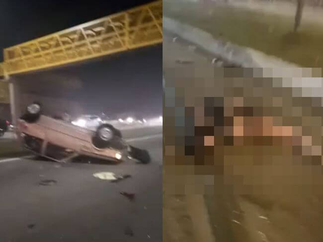 【閲覧注意】日本の暴走ポルシェよりヤバい「ブラジルの大量殺人自動車事故」映像! 死傷者31人… 肉片が散乱、道路は地獄!の画像1
