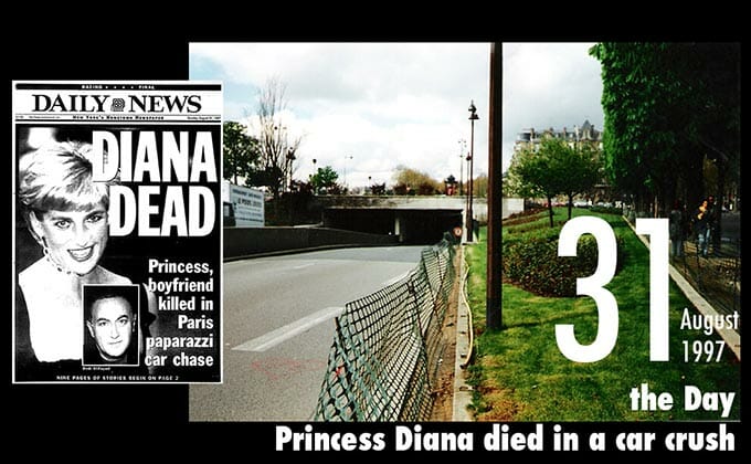 8月31日はダイアナ元妃が交通事故死した日！ 時速130キロオーバーでの激突死…美しきプリンセス急逝の謎！の画像1