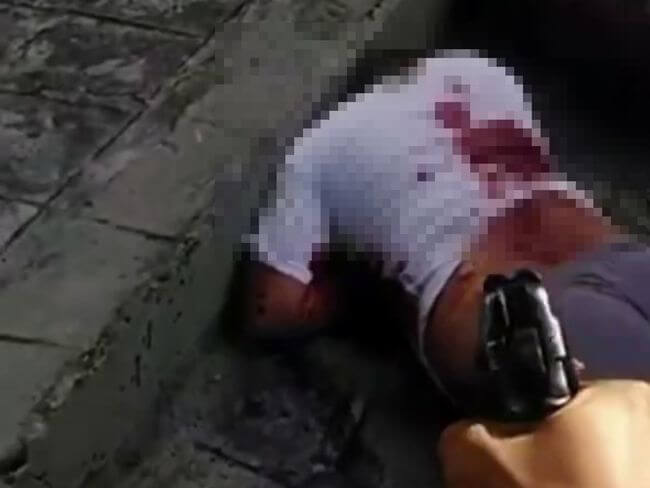 【閲覧注意】刑務所から釈放直後に無残に殺される男!! 無数の銃弾を浴び… 犯罪者に安寧の地はない現実=ブラジルの画像1