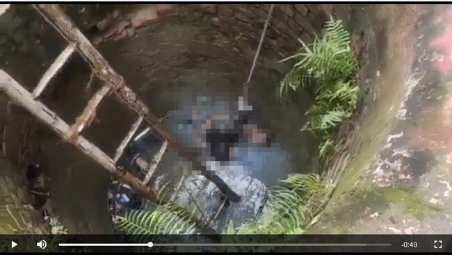 【閲覧注意】井戸に落ちた子牛を助けようとした5人が全員死亡! メタンガスで窒息か、遺体回収映像が地獄すぎる=インドの画像1