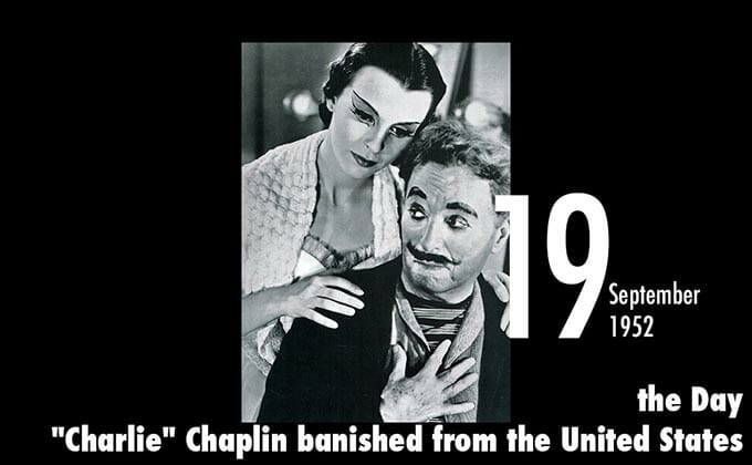 9月19日は喜劇王チャップリンが米国から追放された日！の画像1
