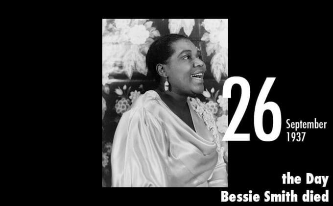 9月26日はブルースの女帝ベッシー・スミスが死亡した日！ 人種を理由に病院に拒否され...の画像1
