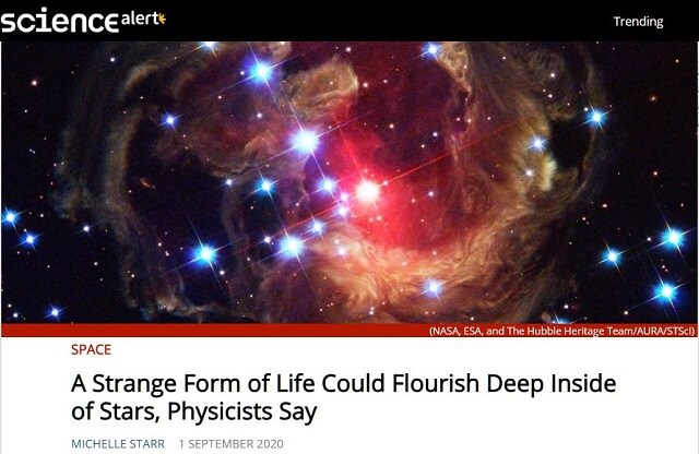「太陽の内部に知的生命体が住んでいる可能性」物理学者が発表! 猛スピードで進化する核生命体が存在か!の画像1