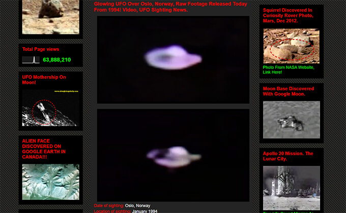 【熱狂するUFO】ノルウェー上空に「サターン型UFO」が出現! 専門家は「100%本物」と断言、素晴らしい映像!の画像1