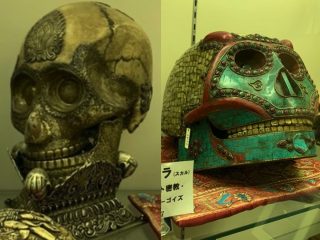 髑髏、頭蓋骨、スカル!!! 尼崎の『シャレコーベミュージアム』に村田らむが潜入！本物の頭蓋杯も…