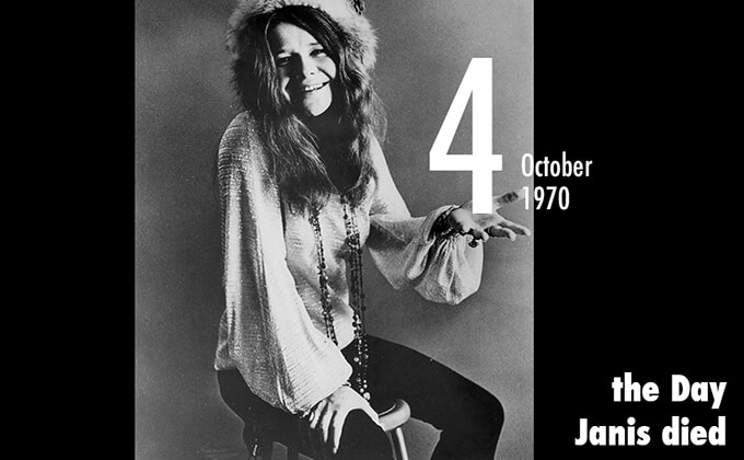 10月4日は不世出の歌姫ジャニス・ジョプリンが死亡した日! アルバム録音中のヘロイン過剰摂取で夭折…僅か5年で生きる伝説にの画像1