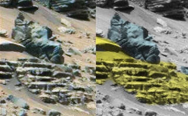 火星人は身長10cm前後と判明! 火星地表でミニ寺院の痕跡、マヤ文明と謎のリンク、ロングヘアの女性像…の画像2