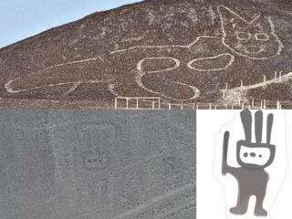 南米ナスカの地上絵は巨大ネコではない！ 専門家解説「宇宙人拉致事件の証拠」「3本の角が生えた異星人の絵」も発見！