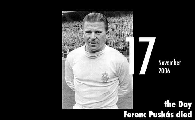 11月17日は無敵の強さを誇ったサッカー選手フィレンツェ・プスカシュが死亡した日！の画像1