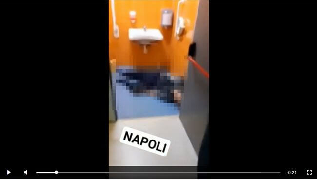 【閲覧注意】新型コロナ患者であふれるナポリの病院が地獄絵図! トイレで野垂れ死ぬ者も…!=伊の画像1