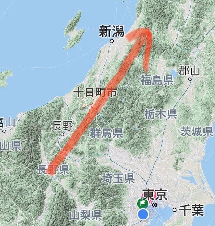 警告 日本海側で超巨大地震が迫っている 当たる予言者の懸念エリアと ひずみ集中帯 が一致 新潟から山形で