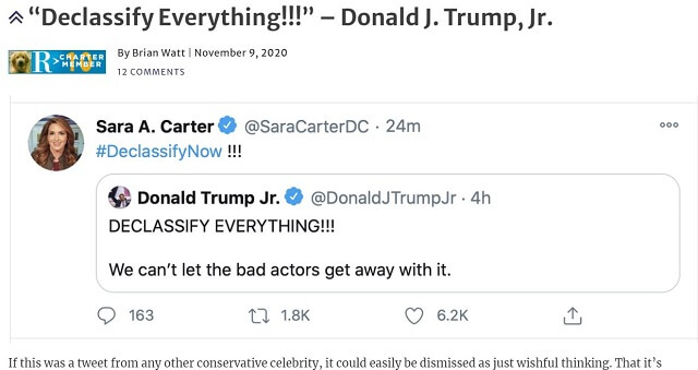 トランプ大統領が遂に「X-ファイル」完全暴露へ!? 息子が猛烈後押しで決断の兆候、UFO界に大激震!の画像2
