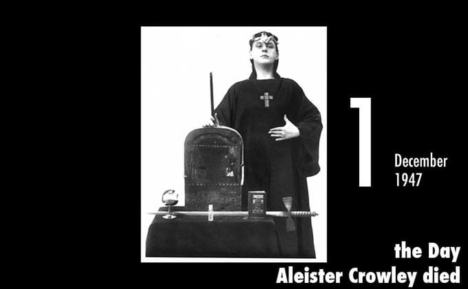 12月1日は世界で最も邪悪な神秘主義者アレイスター・クロウリーが死亡した日！の画像1