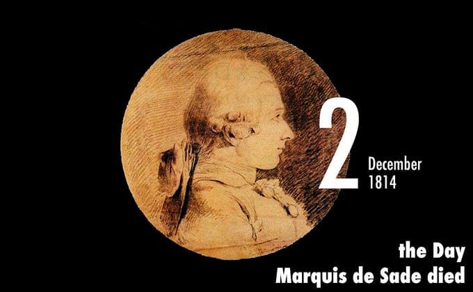 12月2日は小説家マルキ・ド・サドが死亡した日!の画像1