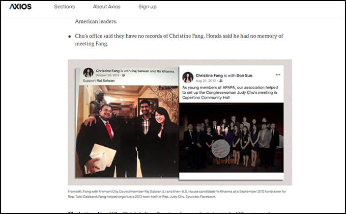 中国美人「女スパイ」のハニトラに米議員がかかる! 米市長2人とセックス…有能な政治家を次々虜にした方法が判明!の画像3