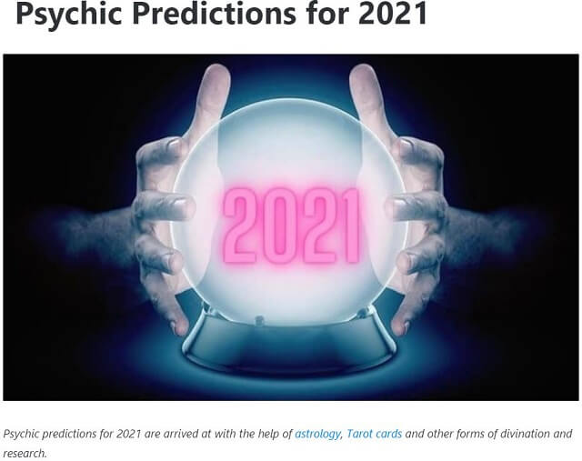 「2021年タロット予言」著名占い師が発表!! バイデン大統領の就任式直後に超ヤバい事態、火星エイリアン発見、東京五輪は…!?の画像1