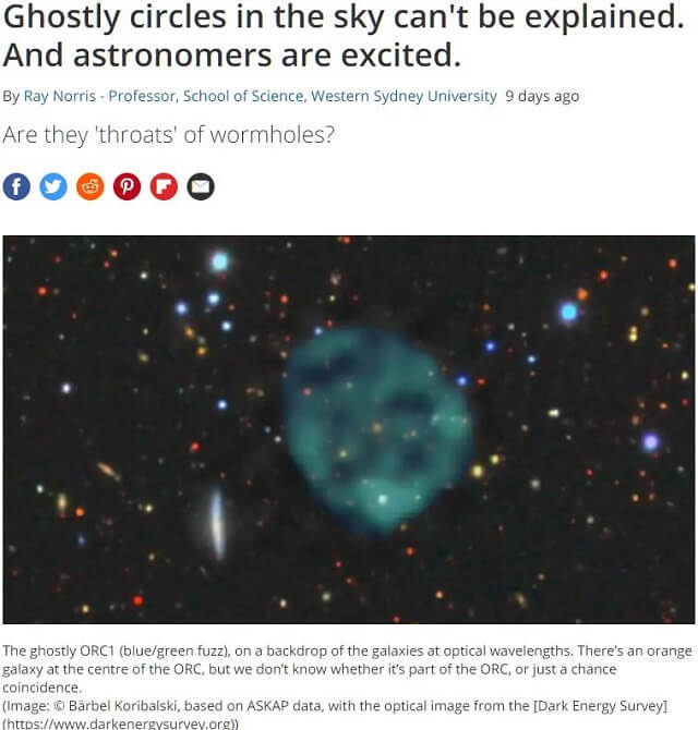 宇宙で完全に未知の 電波モヤ が発見される ワームホールの 喉 なのか 人類の智を超えた謎がまた一つ 科学者も大興奮 宇宙で完全に未知の 電波モヤ が発見される ワームホールの 喉 なのか 人類の智を超えた謎がまた一つ 科学者も大興奮