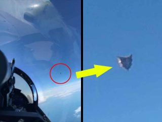 【緊急速報】米国防総省の新たな「最高機密UFO画像」が流出！ 異様な三角型は「気球じゃない」… パイロットや現役職員も証言