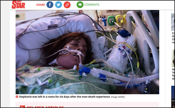 37秒間死んだ女性が「他者の危険を察知する超能力」を獲得! 臨死体験でフィルターが開くの画像2
