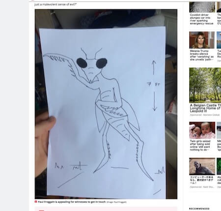 UFOとカマキリ型宇宙人に接近遭遇、目が合った瞬間何が…!? トラウマに苛まれ失業、イケメンの悲壮な告白に全英激震!の画像3