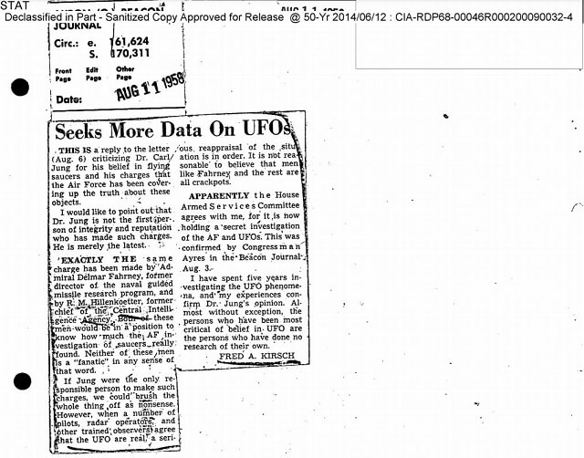 「UFO情報を隠蔽するな」あのユングが米空軍にブチ切れ、CIA文書で発覚! 空飛ぶ円盤に魅了された心理学の巨人の素顔の画像2