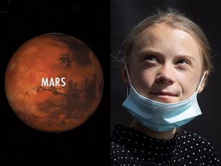 環境少女グレタ・トゥンベリがまたしゃしゃり出てきた！ 今度は火星移住計画＆宇宙開発の敵に変貌
