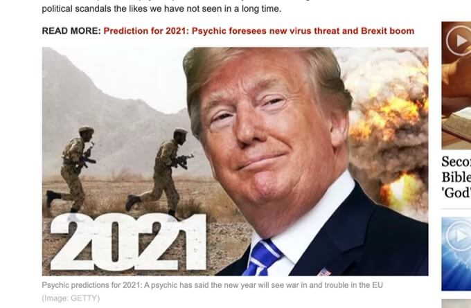 「現代のノストラダムス」クレイグ・ハミルトン・パーカー2021年の予言! トランプ復活、新種ウイルス、戦争、地獄の1年…!の画像3