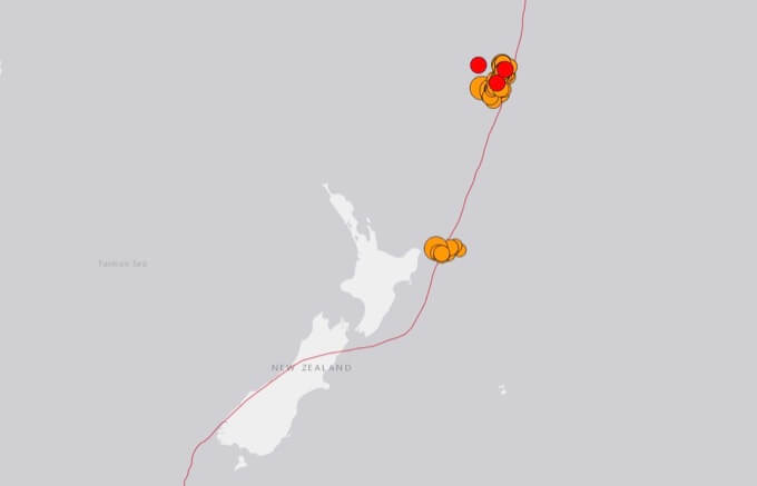 【緊急警告】ニュージーランド沖M8.1地震、次は日本で巨大地震へ！ 東日本大震災の3週間前にも同地で地震「NZ→日本の法則」発動！の画像1