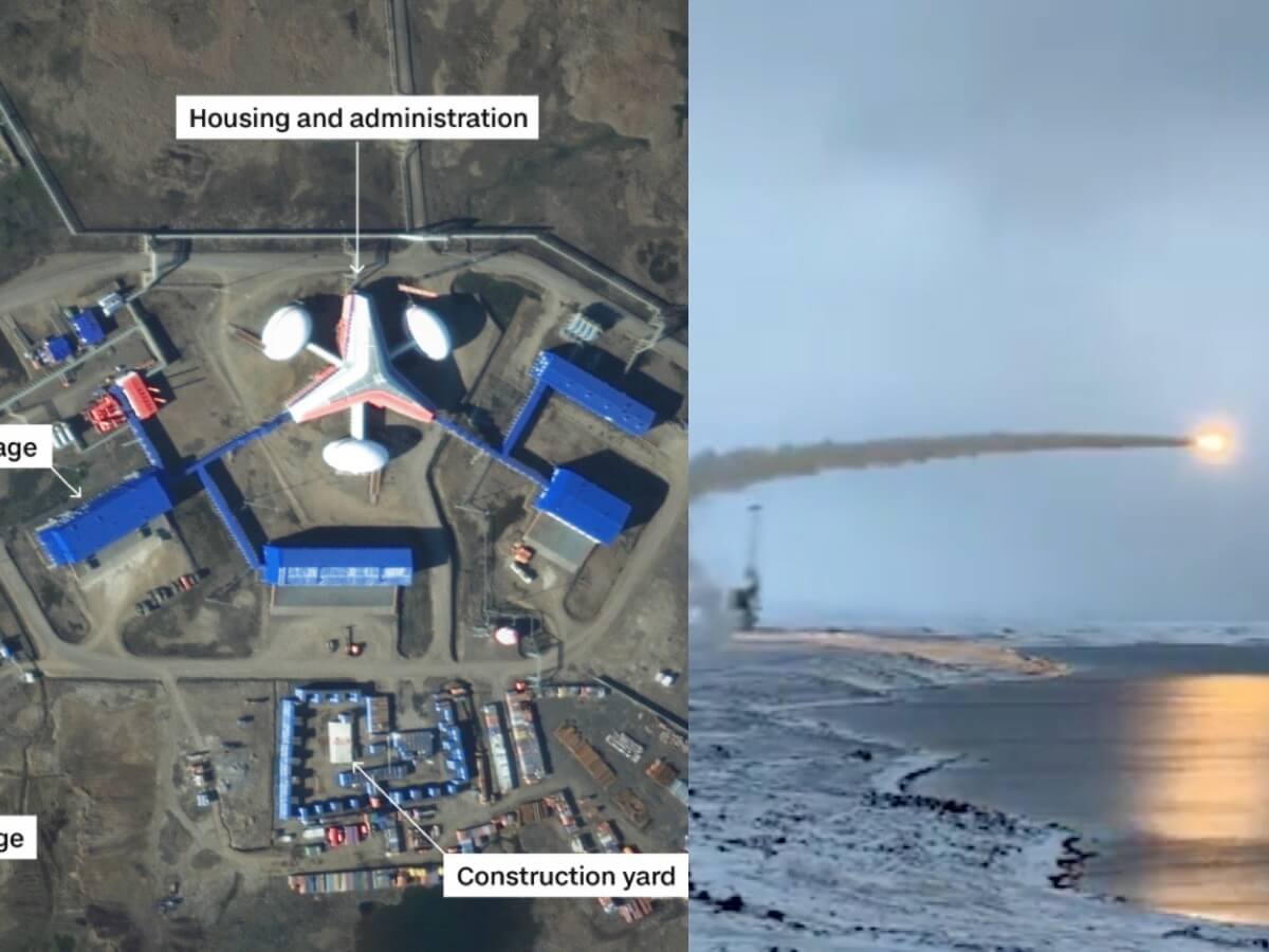 緊急 ロシア 北極でやばい軍事基地 最強新兵器配備 原子力推進 核魚雷 配備 衛星画像で発覚