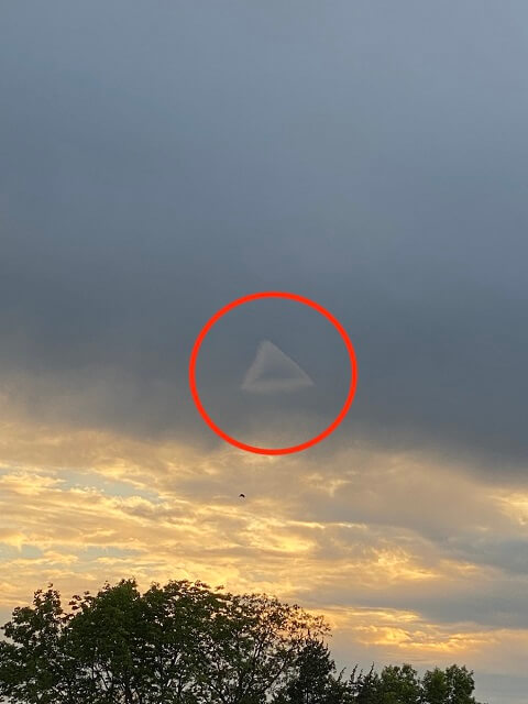 スケルトンTR-3Bが夕空に出現、UFO研究者たちもビビった衝撃写真公開! エイリアン技術の「絶対的な証拠」ついに登場!の画像2
