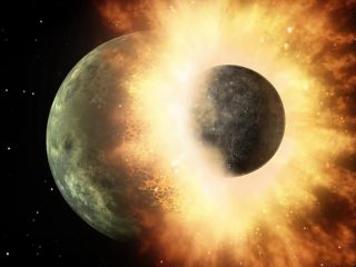 地球に宇宙から来た塊「テイア」が埋まっている痕跡発見！ 月はそこから生まれた副産物… ジャイアント・インパクト説に有力証拠か！