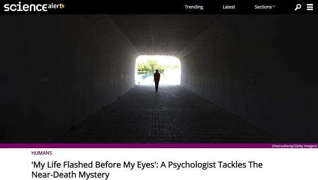 臨死体験で過去の人生がフラッシュバックする本当の理由とは!? 未来が見えた事例も… 研究の最前線がヤバすぎる!の画像1