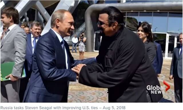 【朗報】スティーブン・セガールが親プーチン政党に入党、アヌンナキ討伐を主導か!! 人類を搾取する邪悪な宇宙人を合気道7段で殲滅へ!の画像1
