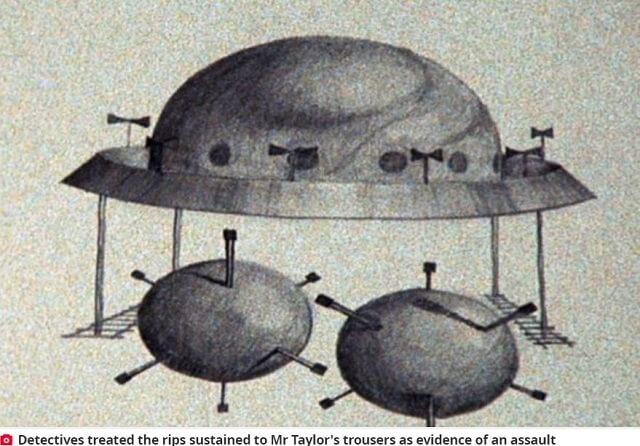 「高さ9メートルのUFOに誘拐された英国人男性」警察も調査した、最も尊重されているアブダクション事件全貌!謎の32個の窪み…の画像2