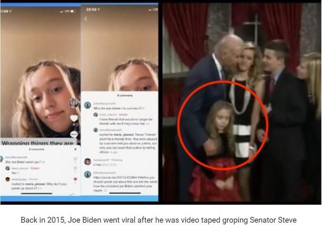 バイデン大統領に乳頭を弄ばれた少女、告発を試みるも…! 証拠映像でトンデモない性癖判明、あまりにも深い闇!!の画像1